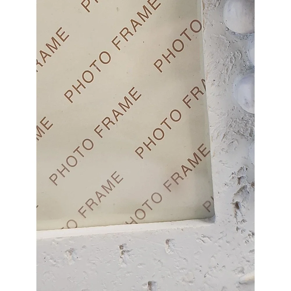 VTG 2001 Designspirations 70600 Grapevine 3D Resin Picture Frame 6.75x5.5 Tuscan
